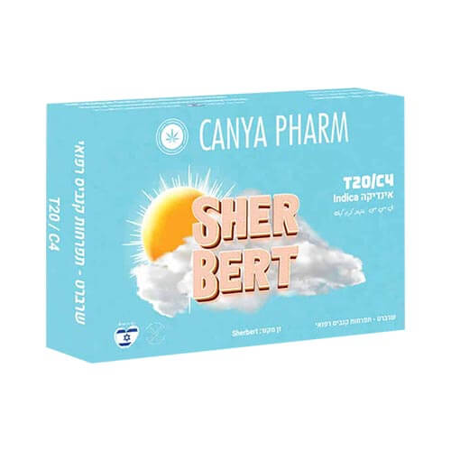 תפרחות שרברט (Sherbert) T20/C4 אינדיקה תפרחות שרברט (Sherbert) T20/C4 אינדיקה