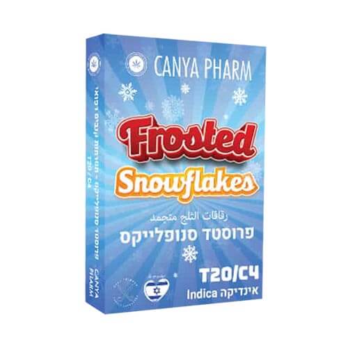 תפרחות פרוסטד סנואופלייק (Frosted Snowflake) T20/C4 אינדיקה תפרחות פרוסטד סנואופלייק (Frosted Snowflake) T20/C4 אינדיקה
