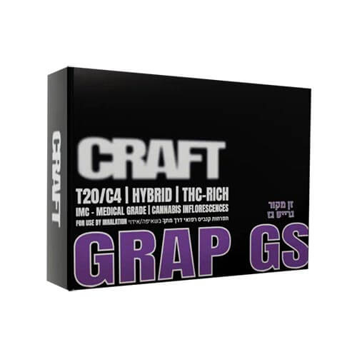 תפרחות גראפ ג'יאס (Grap GS) T20/C4 היבריד תפרחות גראפ ג'יאס (Grap GS) T20/C4 היבריד