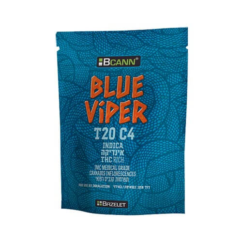 תפרחות בלו וייפר (Blue Viper) T20/C4 סאטיבה תפרחות בלו וייפר (Blue Viper) T20/C4 סאטיבה