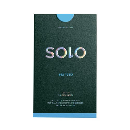 תפרחות סולו #61 (Solo #61) T22/C4 אינדיקה תפרחות סולו #61 (Solo #61) T22/C4 אינדיקה