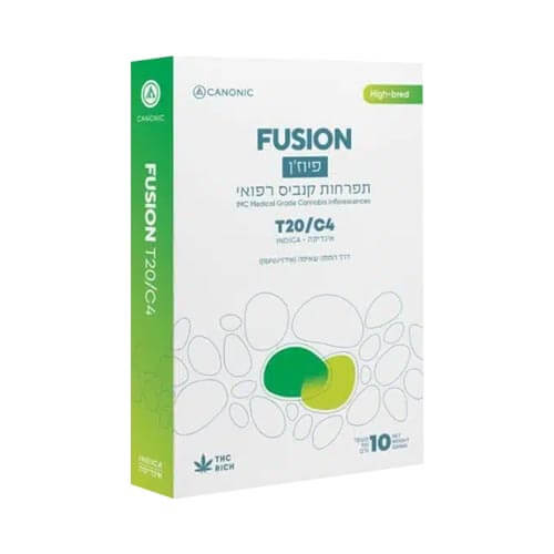 תפרחות פיוז'ן (Fusion) T10/C2 אינדיקה תפרחות פיוז'ן (Fusion) T10/C2 אינדיקה