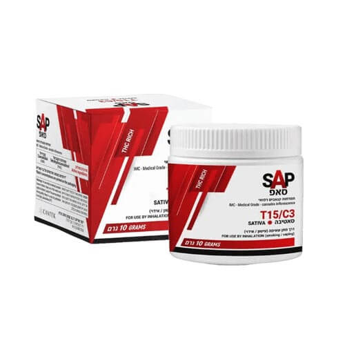 תפרחות סאפ (SAP) T15/C3 סאטיבה תפרחות סאפ (SAP) T15/C3 סאטיבה