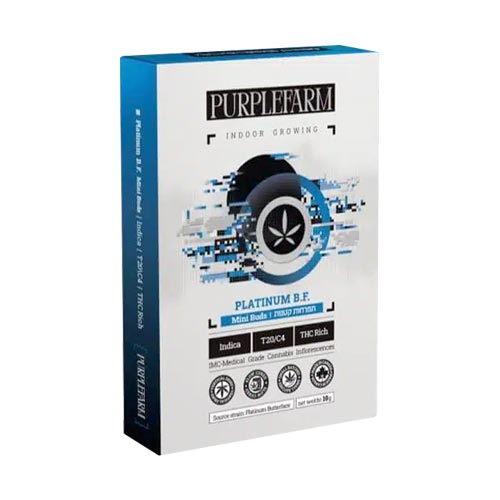 תפרחות סמול פלטינום בי.אף (Platinum BF Small) T20/C4 אינדיקה תפרחות סמול פלטינום בי.אף (Platinum BF Small) T20/C4 אינדיקה