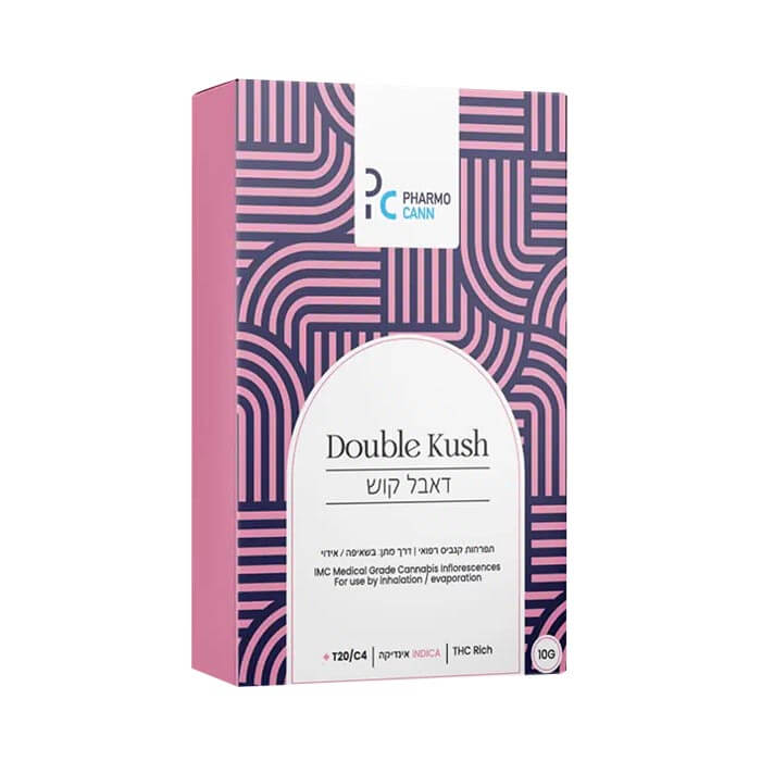 תפרחות דאבל קוש (Double Kush) T20/C4 אינדיקה תפרחות דאבל קוש (Double Kush) T20/C4 אינדיקה