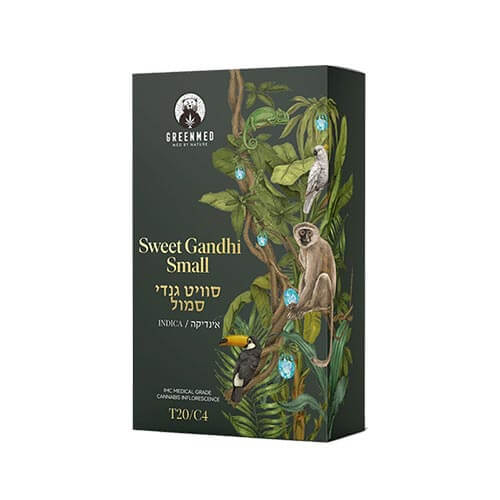 תפרחות סמול סוויט גנדי (Sweet Gandhi Small) T20/C4 אינדיקה תפרחות סמול סוויט גנדי (Sweet Gandhi Small) T20/C4 אינדיקה