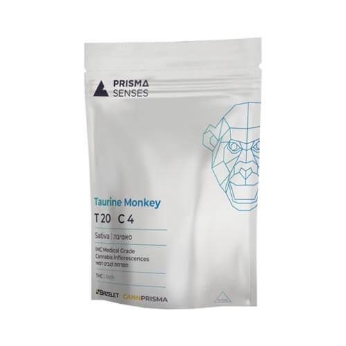 תפרחות סמול טאורין מאנקי (Taurine Monkey small) T20/C4 סאטיבה תפרחות סמול טאורין מאנקי (Taurine Monkey small) T20/C4 סאטיבה