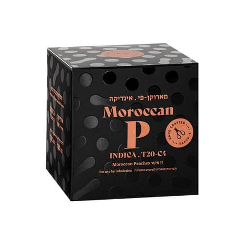 תפרחות מארוקן פי (Moroccan P) T20/C4 אינדיקה תפרחות מארוקן פי (Moroccan P) T20/C4 אינדיקה