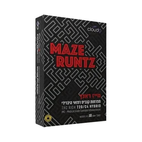 תפרחות מייז ראנץ (Maze Runtz) T20/C4 היבריד תפרחות מייז ראנץ (Maze Runtz) T20/C4 היבריד