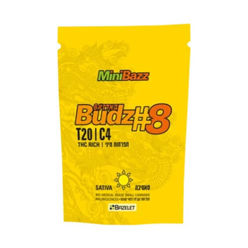 תפרחות סמול באדז #8 T20/C4 סאטיבה תפרחות סמול באדז #8 T20/C4 סאטיבה