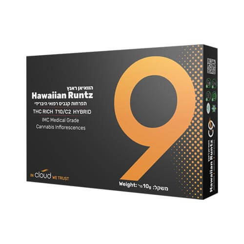 תפרחות Hawaiian Runtz T10/C2 היבריד תפרחות Hawaiian Runtz T10/C2 היבריד