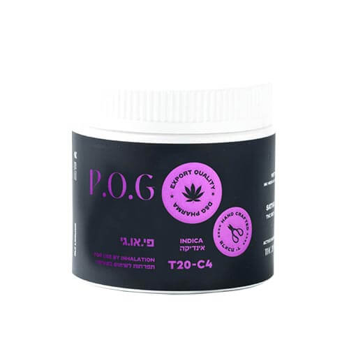 תפרחות פי.או.ג'י (POG) T20/C4 אינדיקה תפרחות פי.או.ג'י (POG) T20/C4 אינדיקה