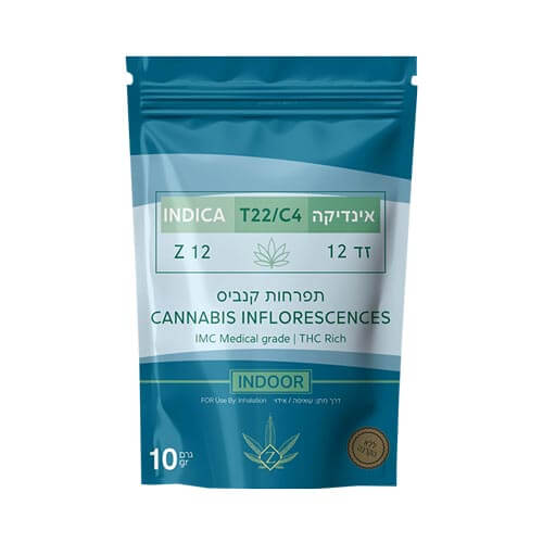 תפרחות זד 12 T22/C4 אינדיקה