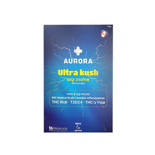 תפרחות אולטרה קוש (Ultra Kush) T20/C4 אינדיקה