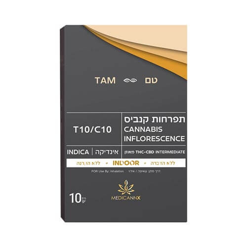 תפרחות טם T10/C10 אינדיקה