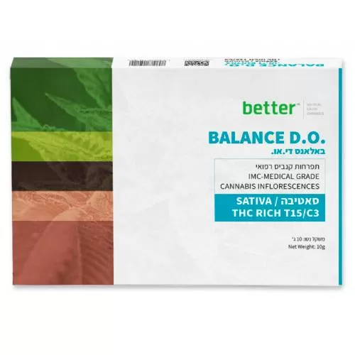 תפרחות באלאנס די.או (Balance D.O) T15/C3 סאטיבה