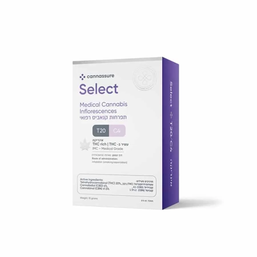 תפרחות Select T15/C3 אינדיקה | קנאביס רפואי