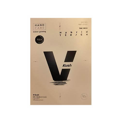 תפרחות וי קוש (V Kush) T20/C4 היבריד