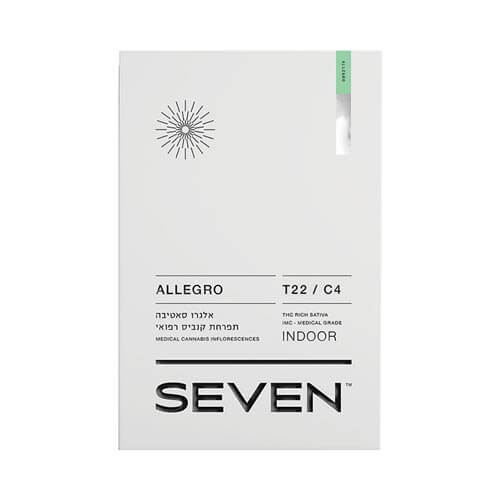 תפרחות אלגרו (Allegro) T22/C4 סאטיבה תפרחות אלגרו (Allegro) T22/C4 סאטיבה