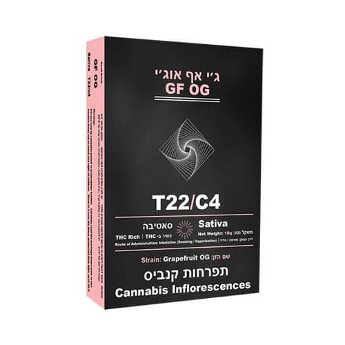 תפרחות ג'י אף או ג'י T22/C4 סאטיבה