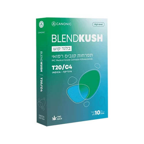תפרחות בלנד קוש (Blend Kush) T20/C4 אינדיקה תפרחות בלנד קוש (Blend Kush) T20/C4 אינדיקה