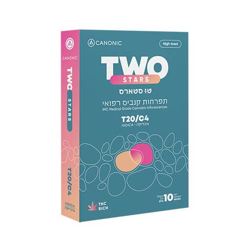 תפרחות טו סטארס (Two Stars) T20/C4 אינדיקה תפרחות טו סטארס (Two Stars) T20/C4 אינדיקה