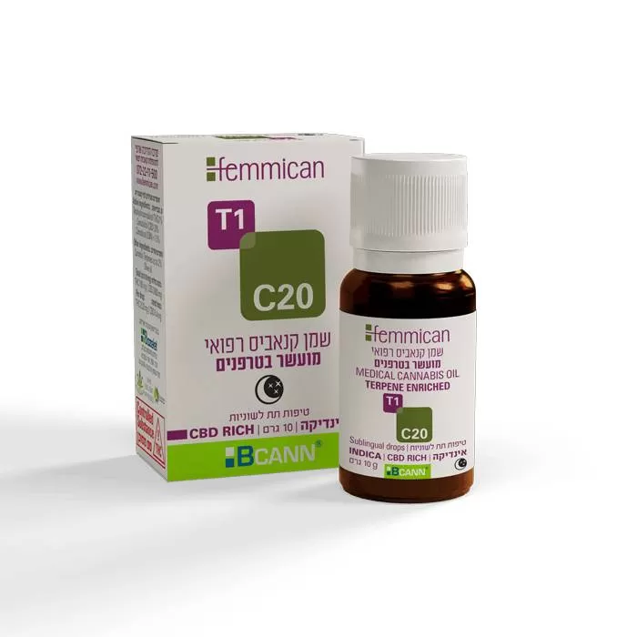 שמן Femmican T1/C28 סאטיבה | קנאביס רפואי