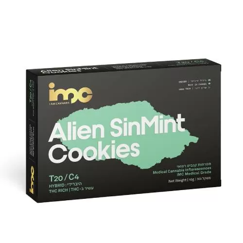 תפרחות אליאן סינמינט קוקיז (Alien SinMint Cookies) T20/C4  | קנאביס רפואי
