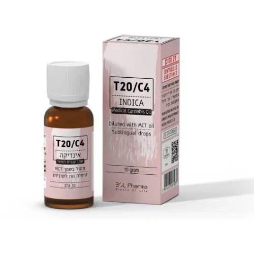 שמן בול פארמה T20/C4 אינדיקה | קנאביס רפואי