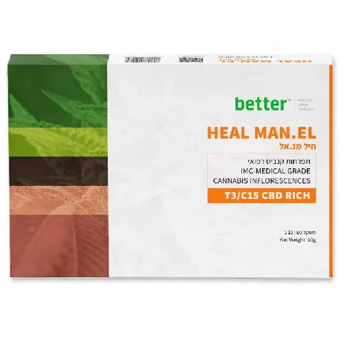 תפרחות Heal man EL T3/C15  | קנאביס רפואי