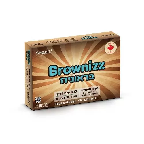 תפרחות בראוניז (brownizz) T20/C4 אינדיקה | קנאביס רפואי