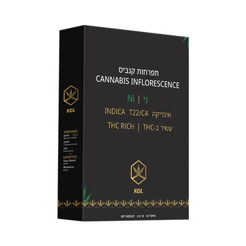 תפרחות ני T22/C4 אינדיקה