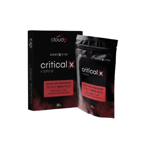 תפרחות קריטיקל איקס (Critical X) T20/C4 אינדיקה תפרחות קריטיקל איקס (Critical X) T20/C4 אינדיקה