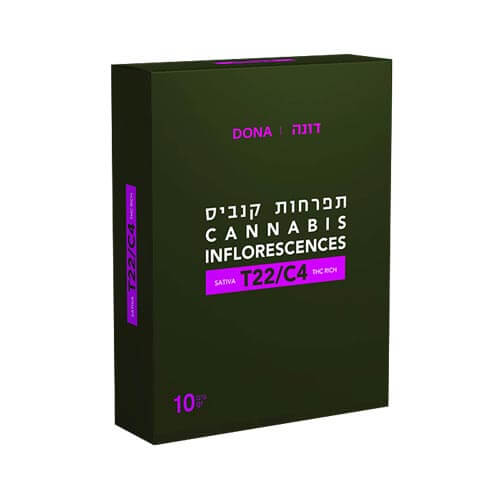 תפרחות דונה T22/C4 סאטיבה תפרחות דונה T22/C4 סאטיבה
