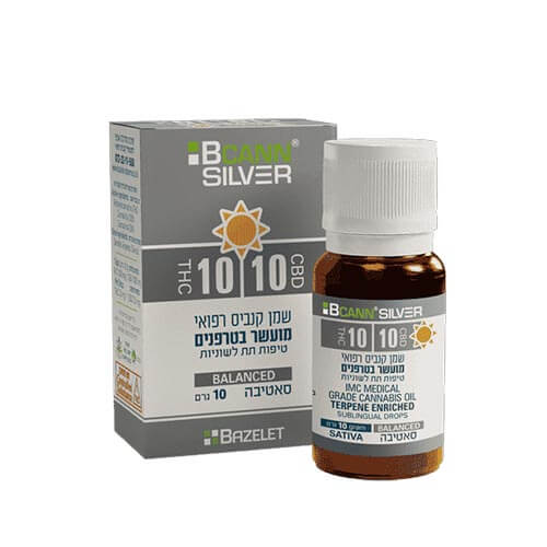 שמן ביקאן סילבר T10/C10 סאטיבה שמן ביקאן סילבר T10/C10 סאטיבה