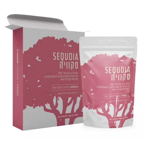 תפרחות סקוויה (Sequoia) T20/C4 אינדיקה | קנאביס רפואי