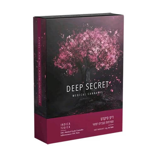 תפרחות דיפ סיקרט (Deep Secret) T20/C4 אינדיקה