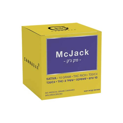 תפרחות מק ג'ק (McJack) T20/C4 סאטיבה