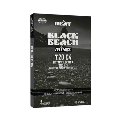תפרחות סמול בלאק ביץ' (Black Beach Small) T20/C4 אינדיקה